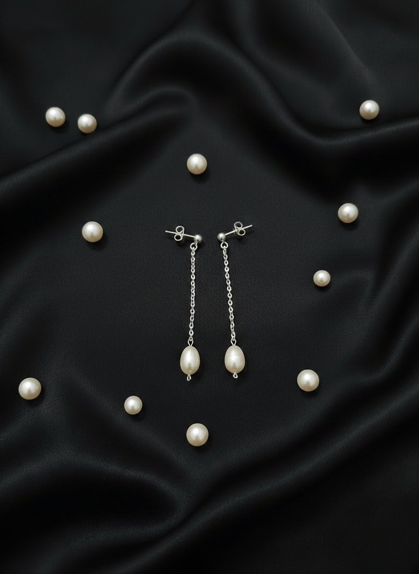 Pearl Drop Earrings