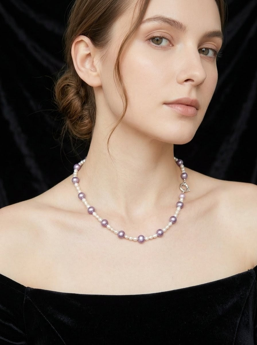Lilac Moonlight Necklace