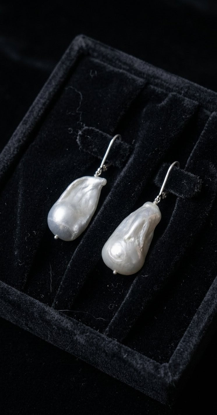 Baroque Drop Earrings