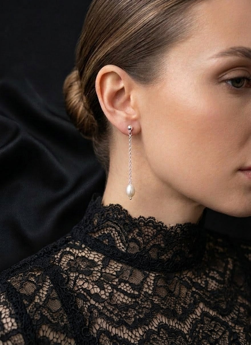 Pearl Drop Earrings