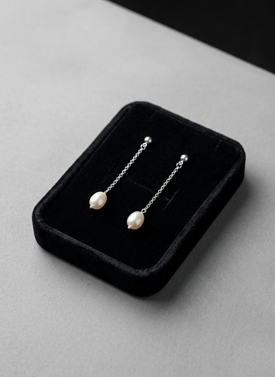 Pearl Drop Earrings